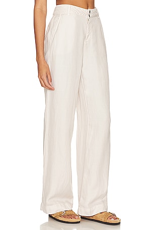 Bella Dahl Harper Pant in Cream