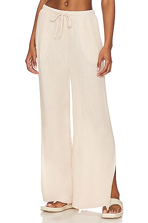 Side Slit Wide Leg Pant Bella Dahl