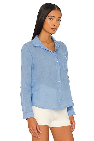 Bella Dahl Button Down in Blue