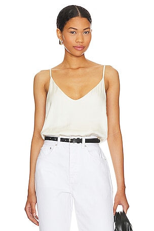 Free People Still the One Bodysuit in Evening Cream