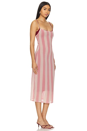 Belle The Label Amara Dress in Pink