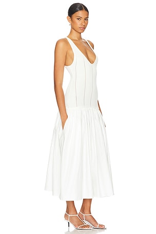 BELLE Siena Dress in White