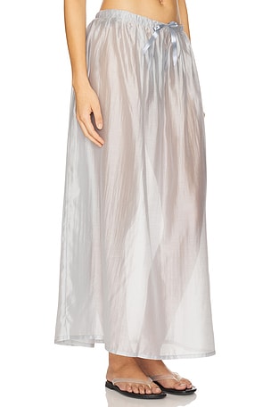 BELLE Rhea Skirt in Light Grey