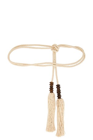 Balmaen centurón rope & wood en color Beige