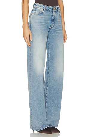 BALMAen JEAN DROIT STRAIGHT JEANS en Bleu