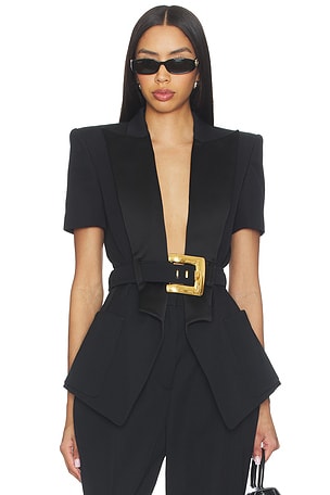 TAILORED GRAIN DE POUDRE ジャケット BALMAIN