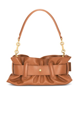 BALMAIN Mini Anthem Bag in Burnt Orange