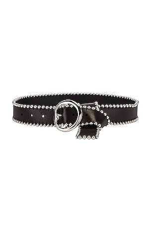 B-Low the Belt Mitch Mini Belt in Black & Silver | REVOLVE display picture 3