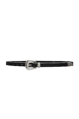 B Low the Belt Richie Belt in Black Silver REVOLVE