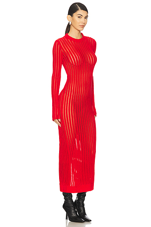 Blumarine Knit Dress in Red