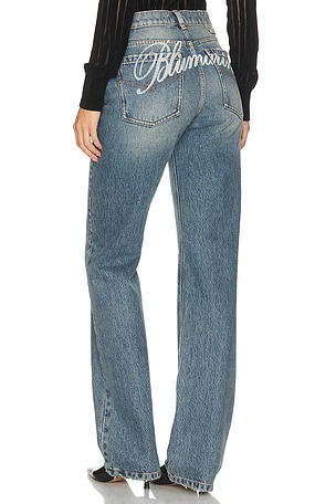 Denim Straight Leg Blumarine