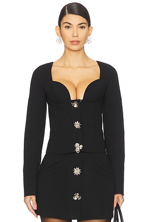Crepe Double Top Blumarine