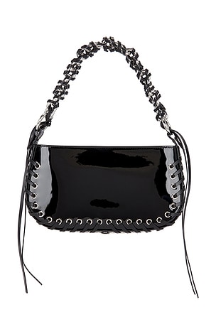 Blumarine Patent Leather Bag in Black