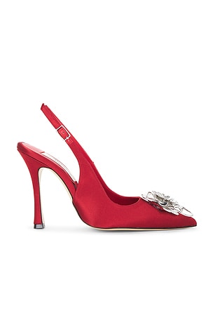 Satin Sling Back Pump Blumarine
