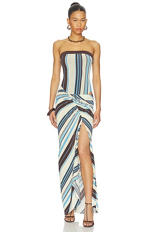 ПЛАТЬЕ RUMI STRAPLESS MAXI Benni