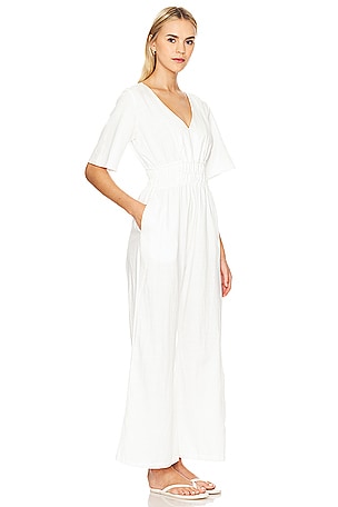 BOAMAR Abbey Jumpsuit in White