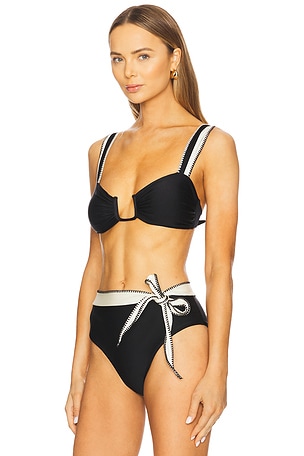BOAMAR Chloe Bikini Top in Black