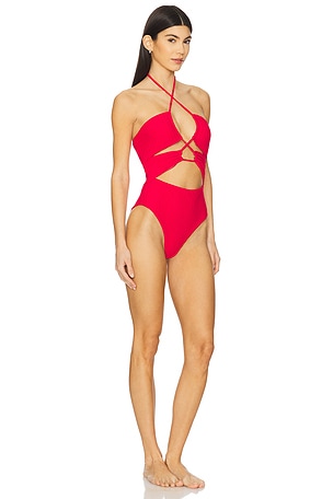BOAMAR Neff One Piece Swimsuit in Red