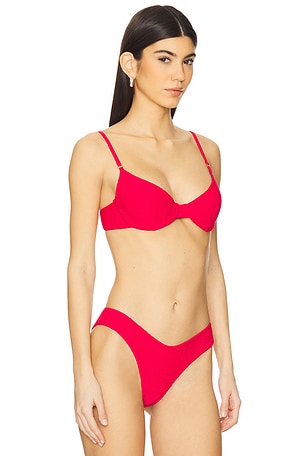 BOAMAR Asia Bikini Top in Red
