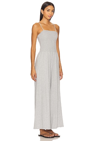 Bobi Jumpsuit in Light Grey