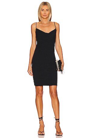 Draped Jersey Mini Dress Bobi
