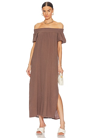 bobi maxi dress Bobi Tiered Maxi Dress