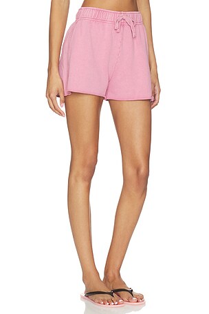 Bobi Relaxed Gym Short en Rose