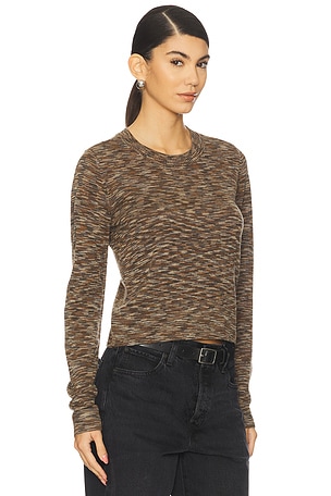 Bobi Crewneck Sweater in Olive