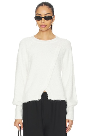 Diagonal Placket Sweater Bobi