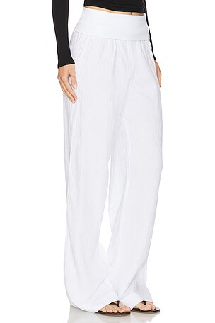 Bobi Pant in White