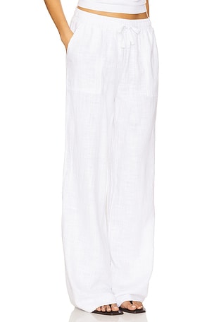 Bobi Pant in White