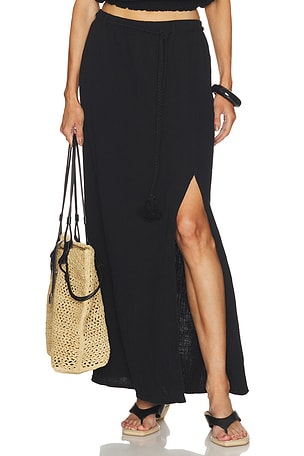 Belted Maxi Skirt Bobi