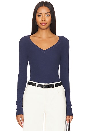 V Neck Long Sleeve Bobi