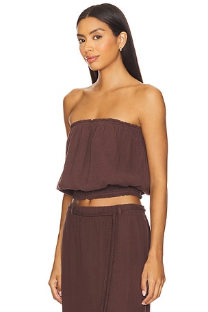 Bobi Top in Brown. Size S. Also