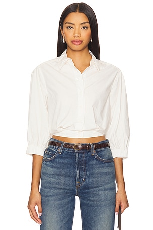 Puff Sleeve Cropped Top Bobi