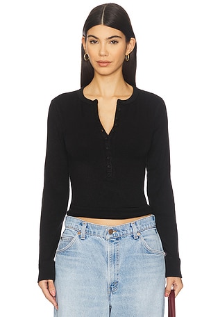 Slim Placket Tee Bobi
