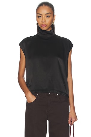Mock Neck Muscle Tee Bobi