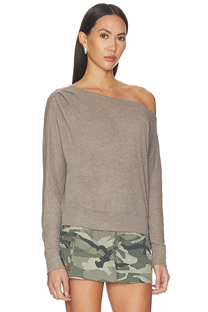 Bobi T-SHIRT BLVD en Beige