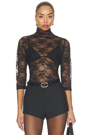 Half Sleeve Modern Mock Neck Bobi
