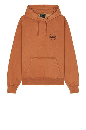 Boiler Room Core Hoodie in Rust