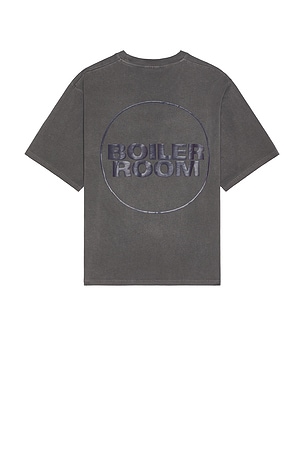 Boiler Room Core Tee in Cream