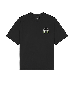 Boiler Room Piercing Tee in Black