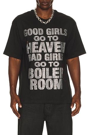 Good Girls Diamante Tee Boiler Room