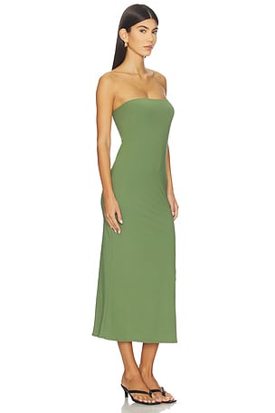 Bond eye falda maxi o vestido maxi freya en color verde