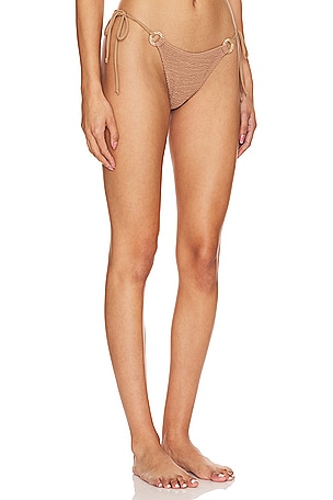 Bond Eye Ring Serenity Brief Bikini Bottom in Nude