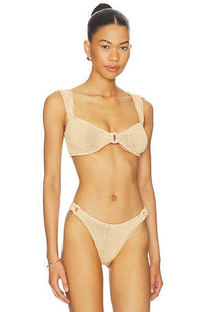 Bond Eye Ring Delphi Crop in Neutral