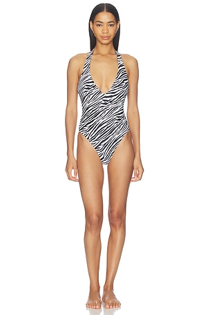 ДВУСТОРОННИЙ СЛИТНЫЙ КУПАЛЬНИК ANDREA Bond Eye