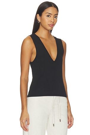 BARELOOM Canyon Deep V Tank in Black