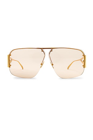 Triangle Pilot SunglassesBottega Veneta$550