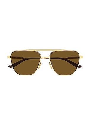 Light Ribbon Pilot SunglassesBottega Veneta$440